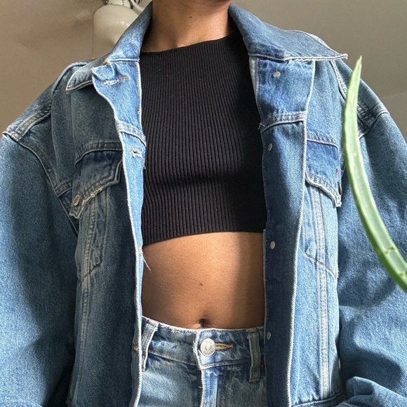 Oversized Jean Jacket - Picture 2 of 3